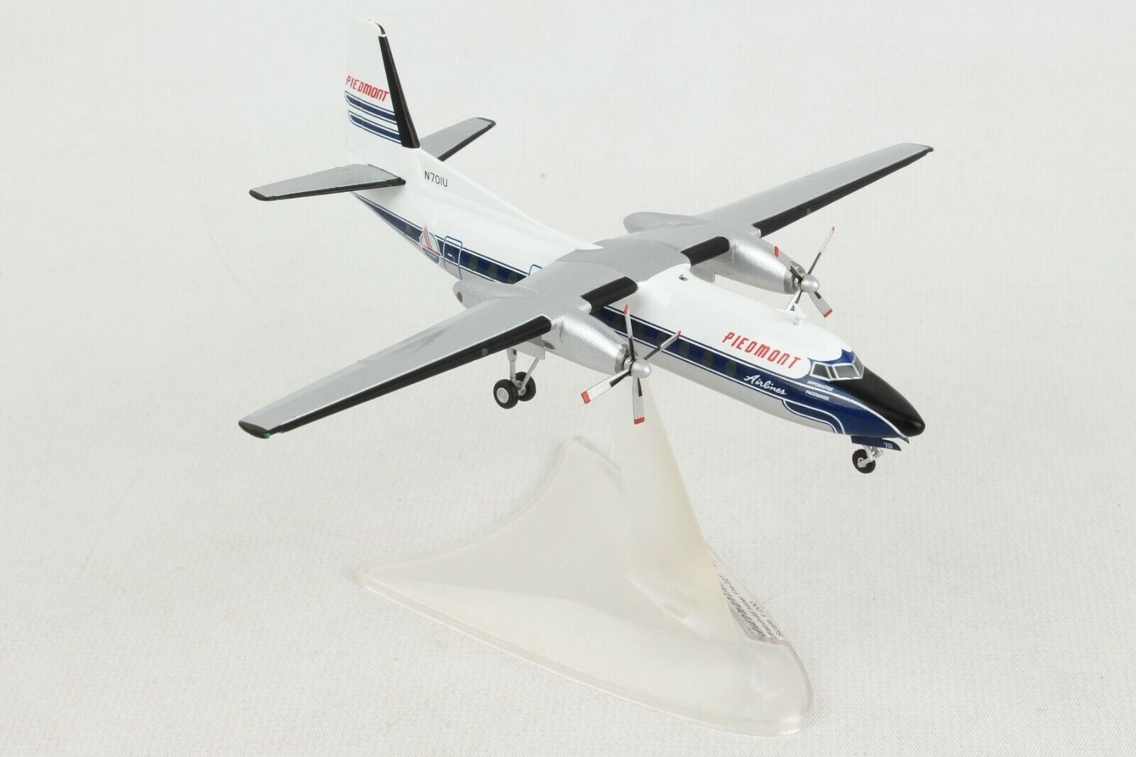 HERPA (HE559836) PIEDMONT AIRLINES FH227 1:200 SCALE DIECAST METAL MODEL
