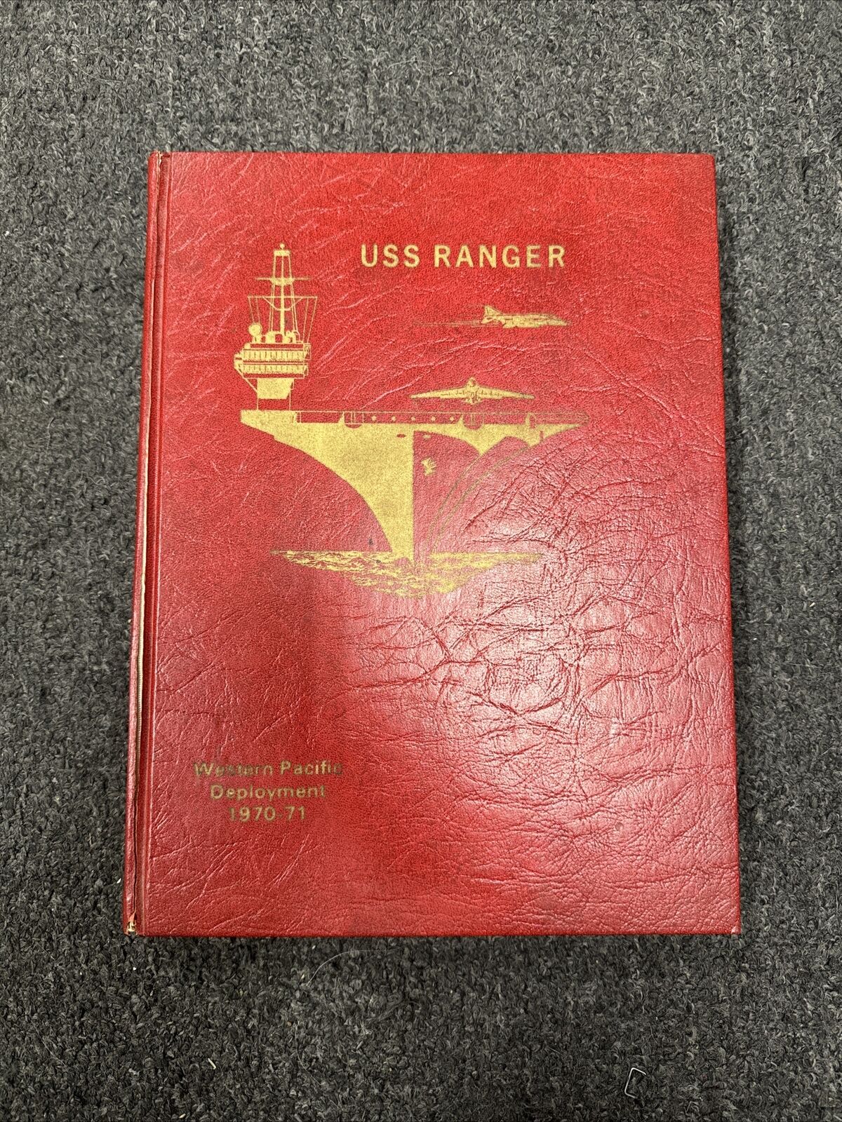U.S.S. RANGER CVA-61 1970-1971 VIETNAM WESTPAC AIRCRAFT CARRIER CRUISE BOOK