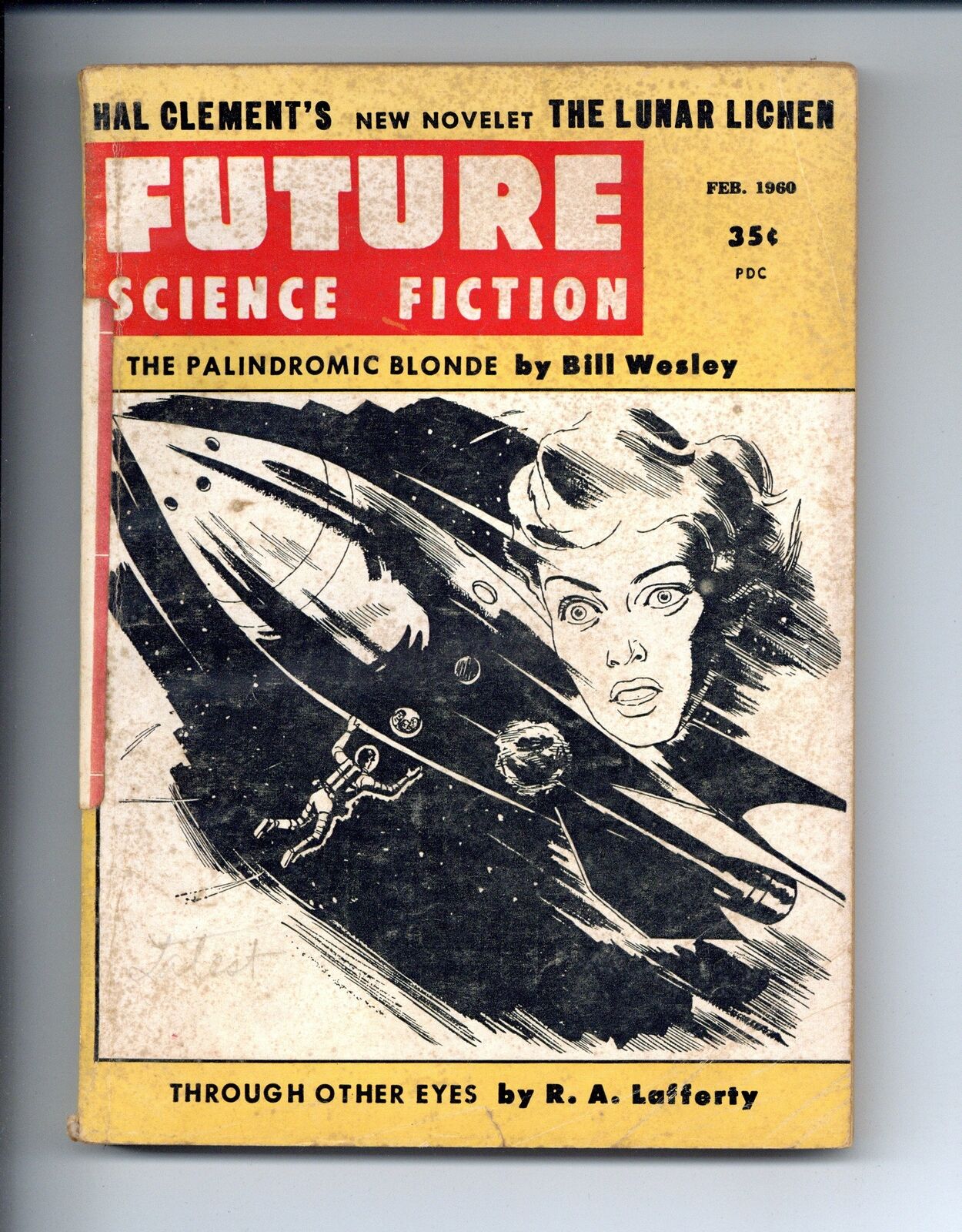 Future Science Fiction Pulp #47 GD- 1.8 1960 Low Grade