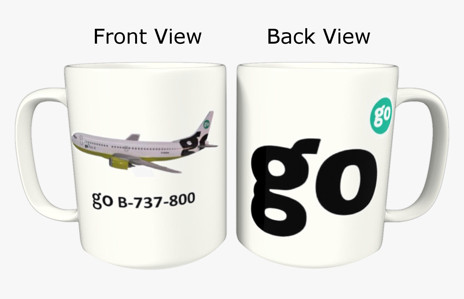Go Airlines B-737-800 Coffee Mug