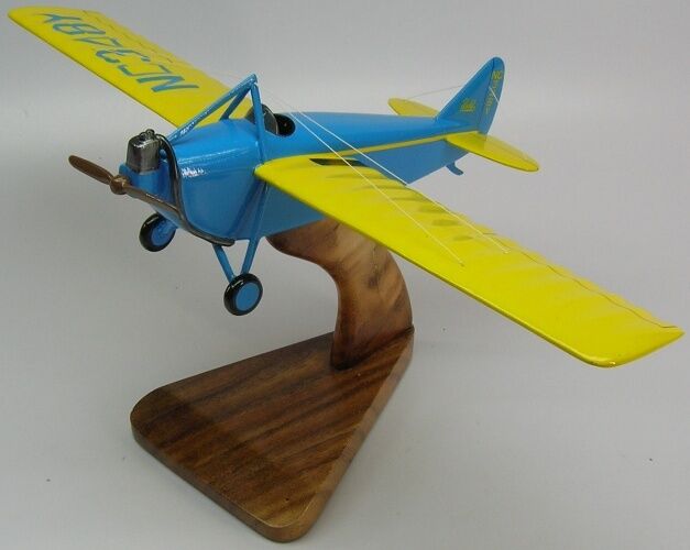 Buhl LA-1 Bull Pup Sports Airplane Desktop Kiln Dried Wood Model Regular New
