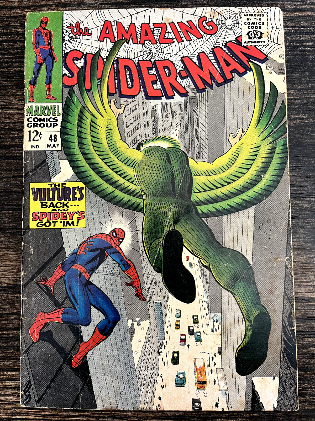 AMAZING SPIDER-MAN #48 3.0 1st Appearance of Vulture (Drago) (Marvel 1967)