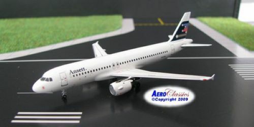 Aeroclassics ACVHHYA Ansett Australia Airbus A320-200 VH-HYA Diecast 1/400 Model