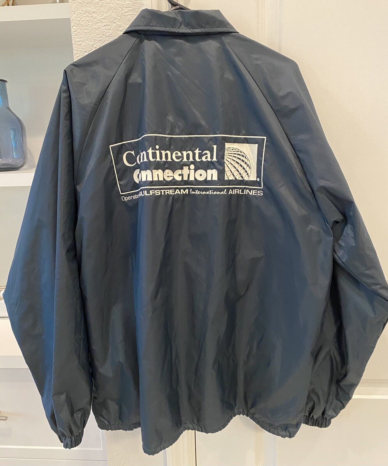 VTG Continental Airlines “Connection” Employee Service Jacket-Auburn Sportswear