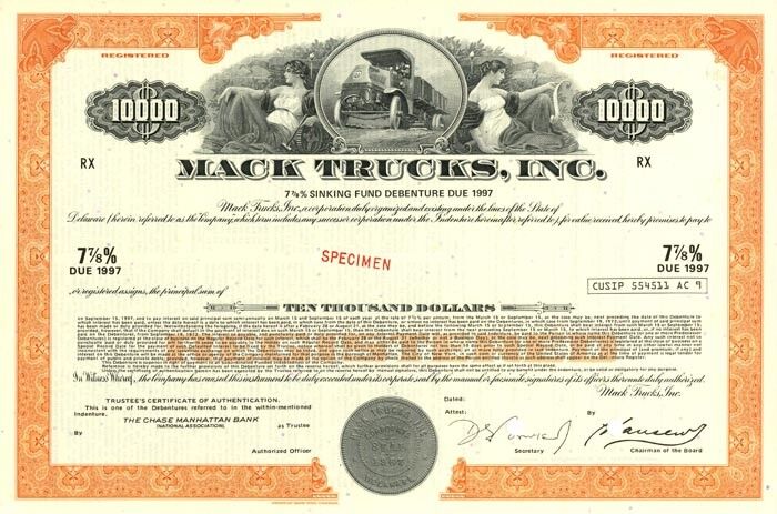 Mack Trucks Inc. - Bond (Brown)