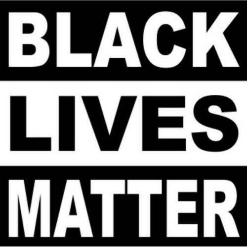 Black Lives Matter 3 Inch Square Vinyl Bumper Sticker Decal