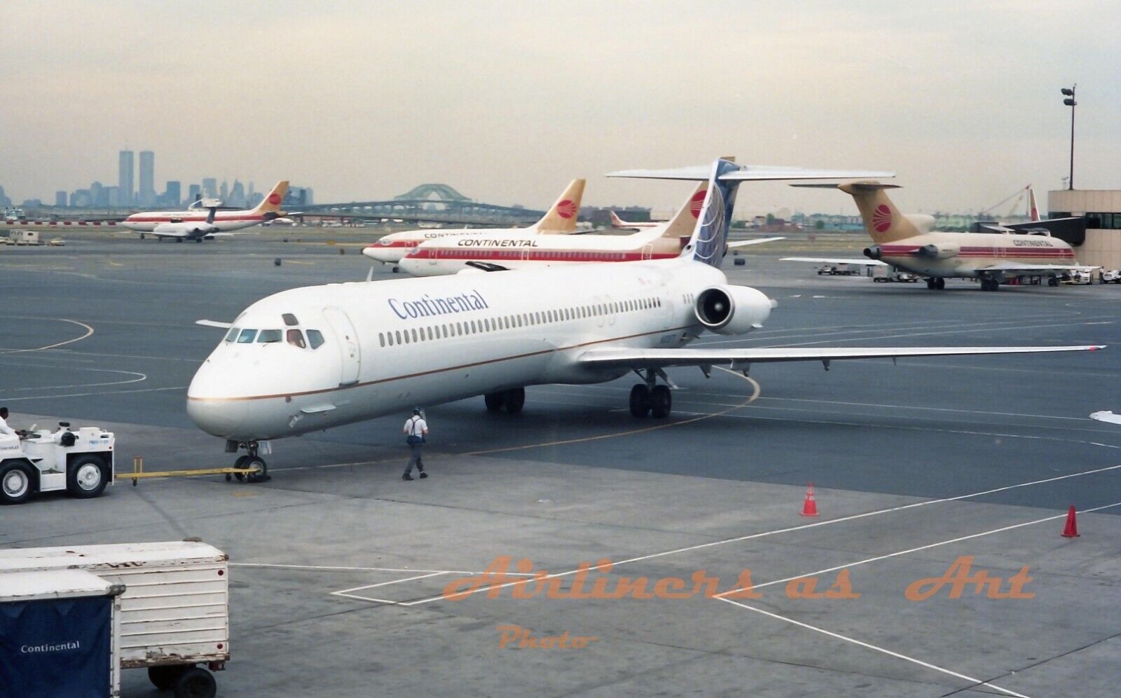 Continental Airlines McDonnell Douglas MD-82 N83873 EWR 1991 8\