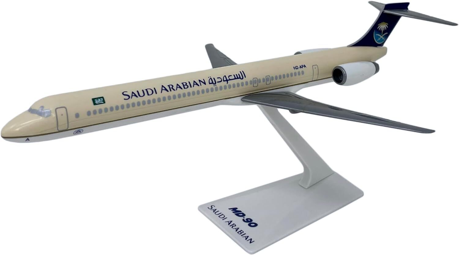 Flight Miniatures Saudi Arabian MD-90 Desk Display 1/200 Model Aircraft Airplane