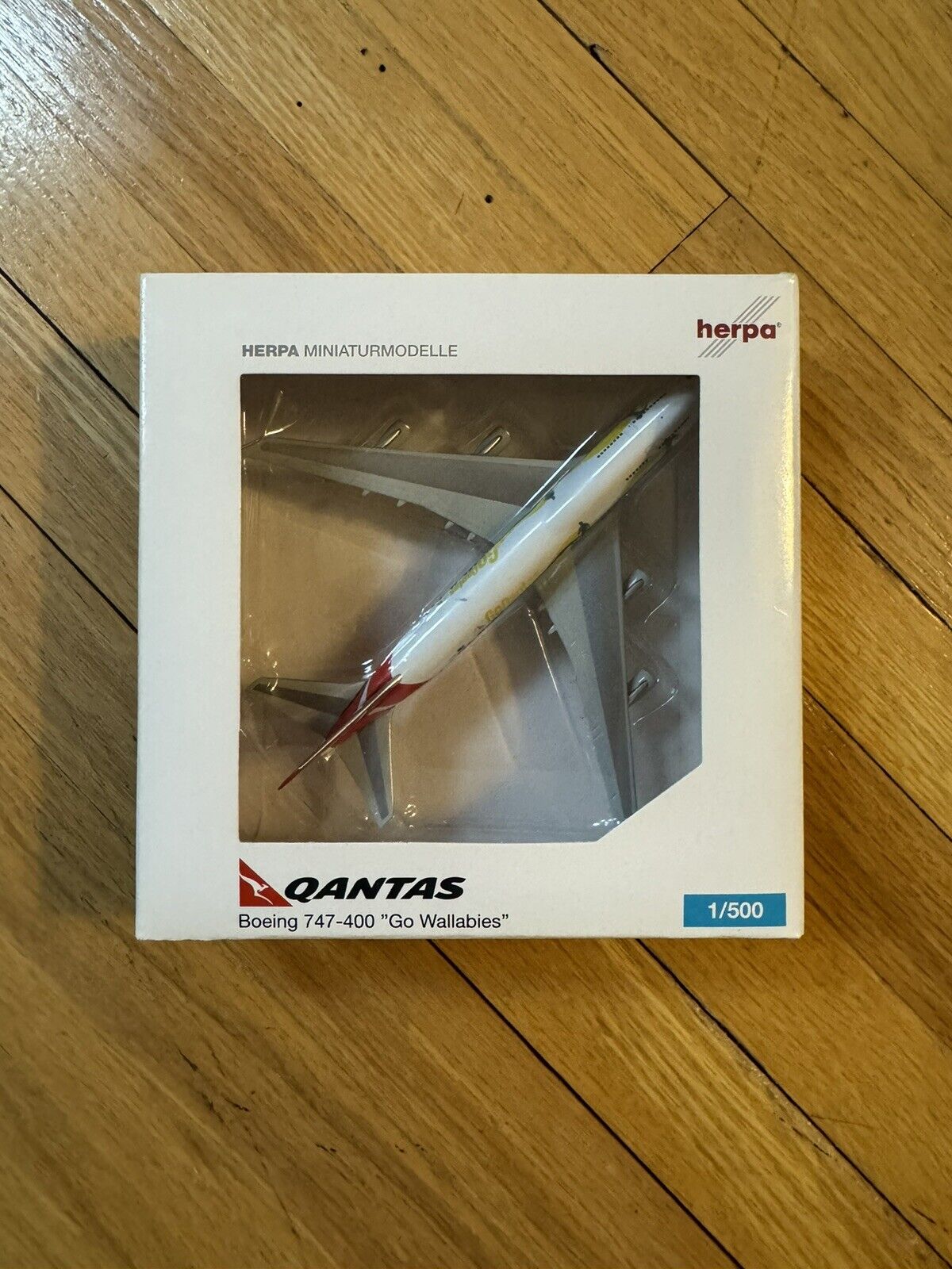 Herpa 1/500 | Qantas Boeing 747-400 | 