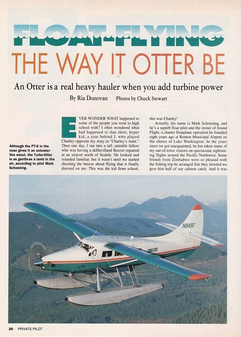 de Havilland Otter Aircraft Report 12/10/2022r