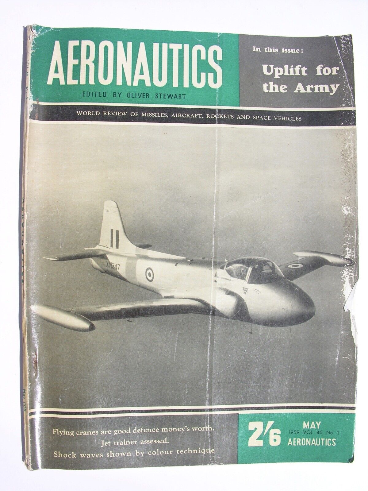 AERONAUTICS MAGAZINE May 1959 Cierva C.30 TsAGI USSR Piaggio Jet Provost Mk 3