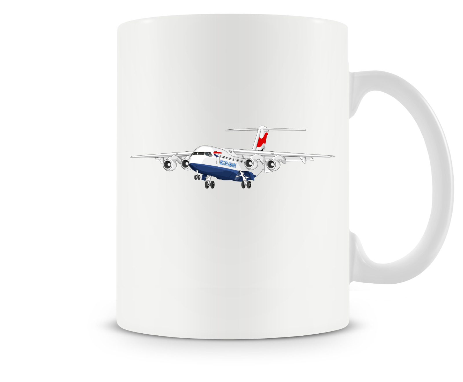 British Airways Bae 146 Mug - 15oz