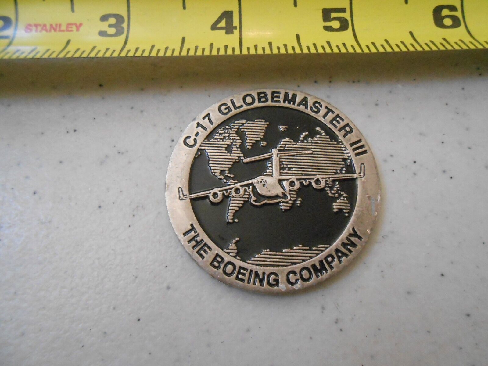 RARE BOEING C-17 GLOBEMASTER III USAF AIR FORCE MILITARY CHALLENGE COIN