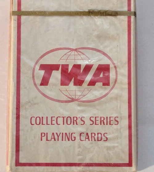 Vintage TWA Collector's Series Playing Cards Douglas DC-3 1937 NEW Sealed
