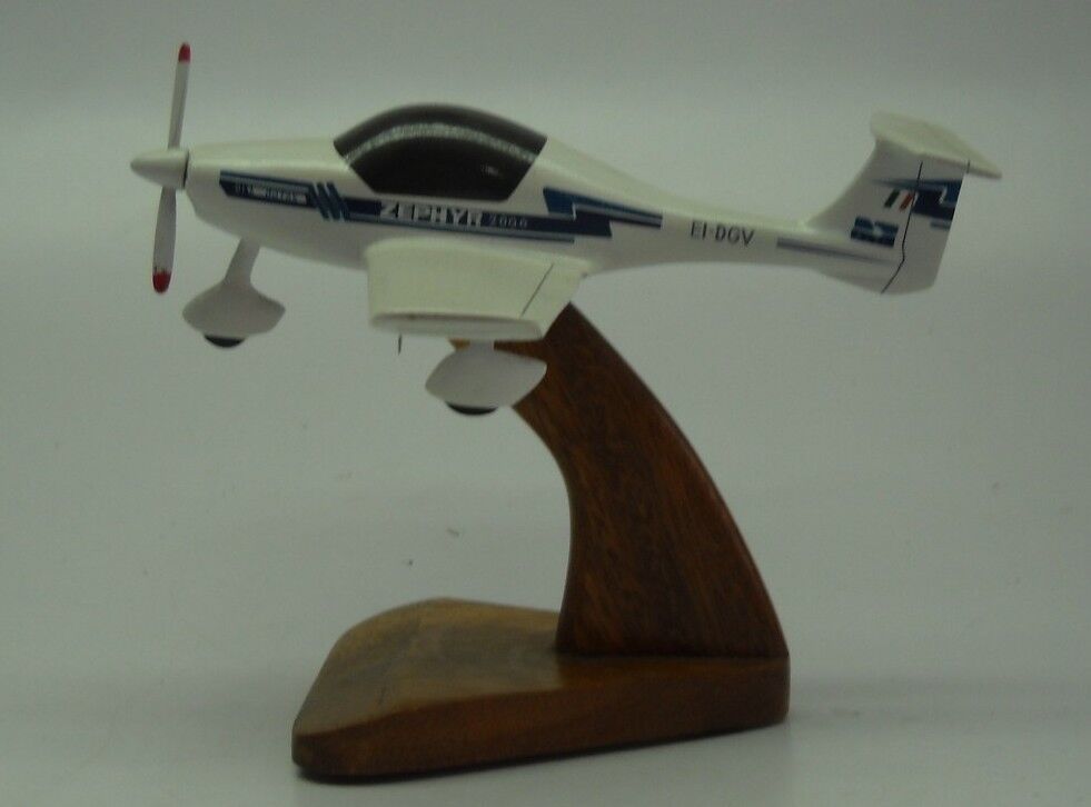 Atec Z-2000 Zephyr Model Airplane Desktop  Wood Model Replica 