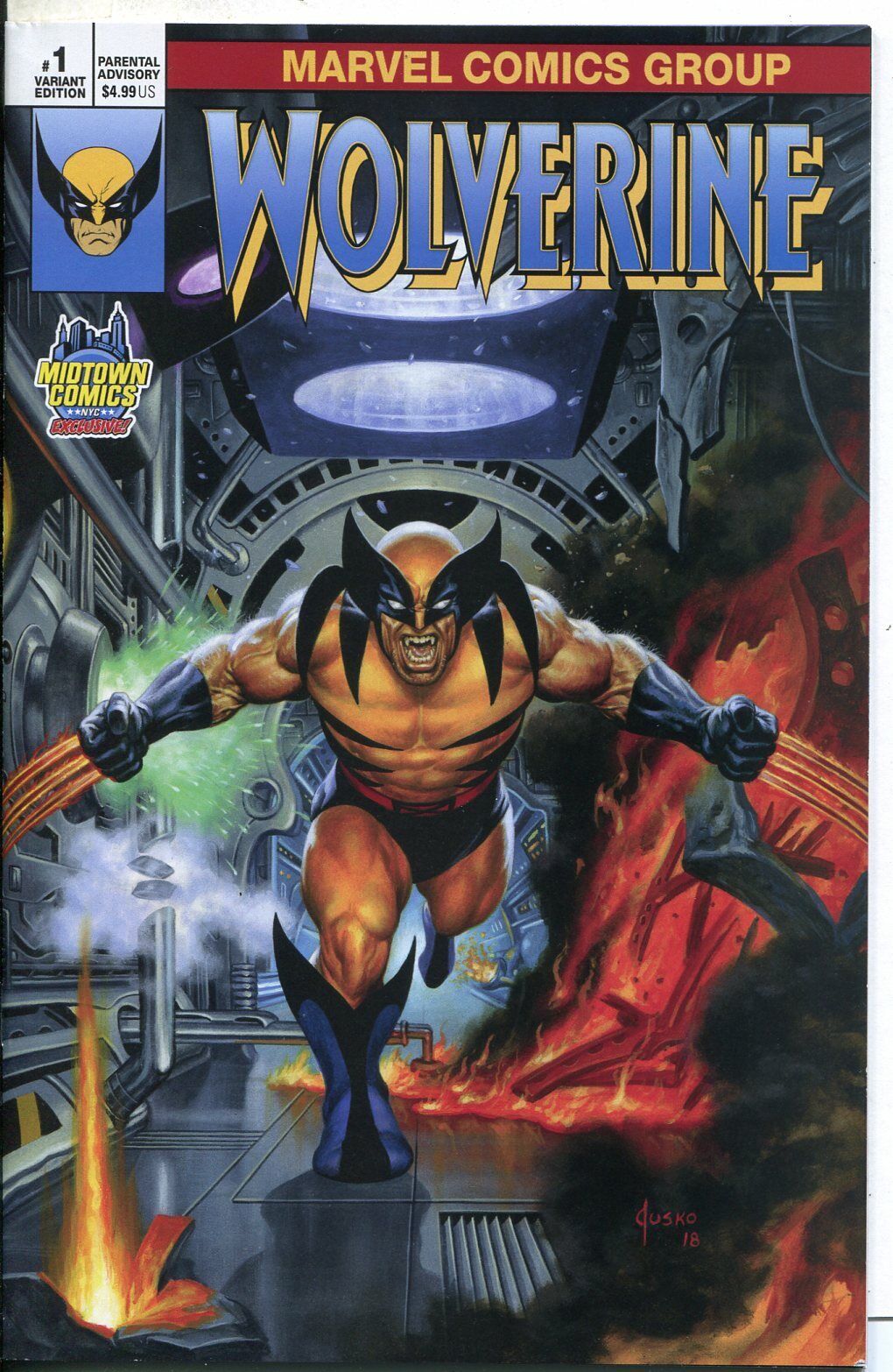 Return of Wolverine 1 NM Midtown Variant   CBX2