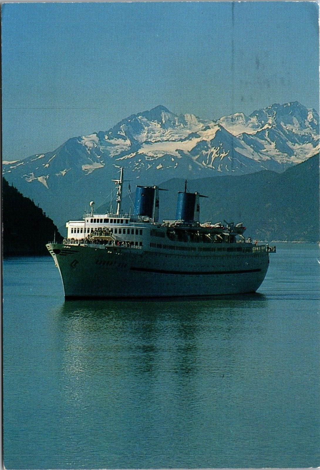 Ship Regency Cruises Bahamas Continental 6x4 Postcard L58