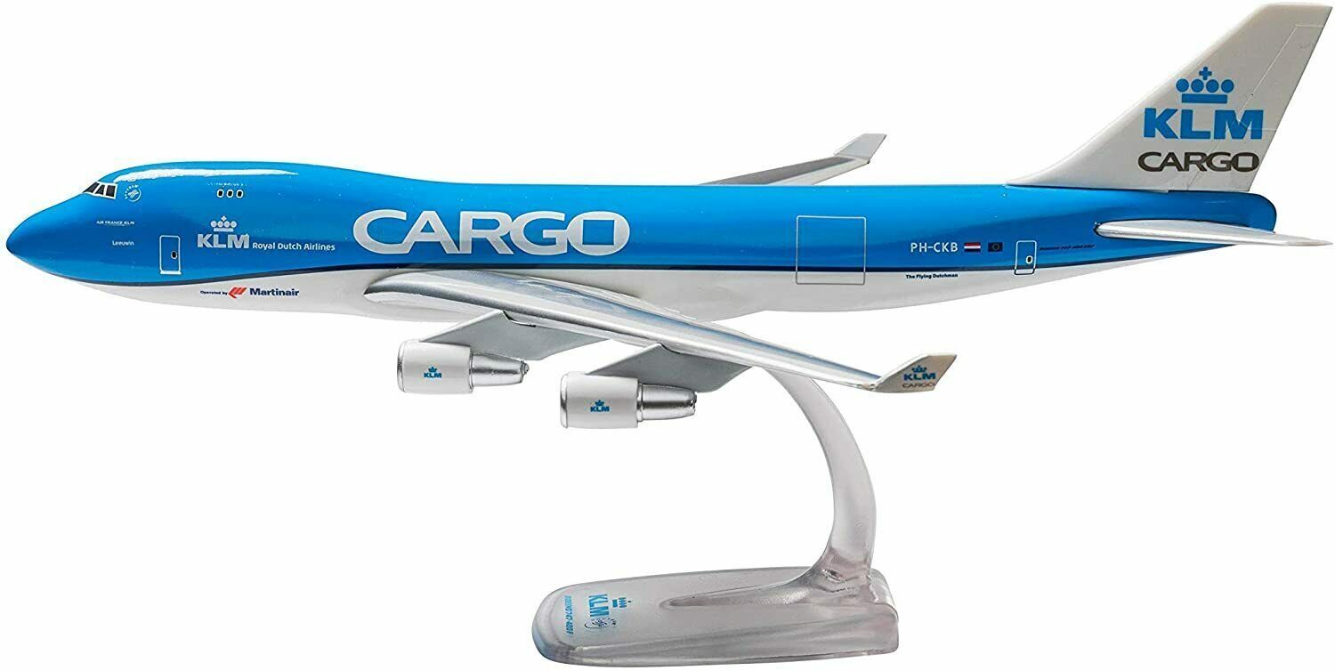 PPC KLM Martinair Cargo Boeing 777-400F PH-CKB Desk Top Model 1/200 AV Airplane