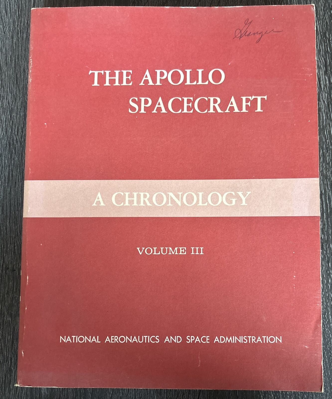 1966 The Apollo Spacecraft A Chronology Vol. 4 NASA SP-4009 Softcover Vol III