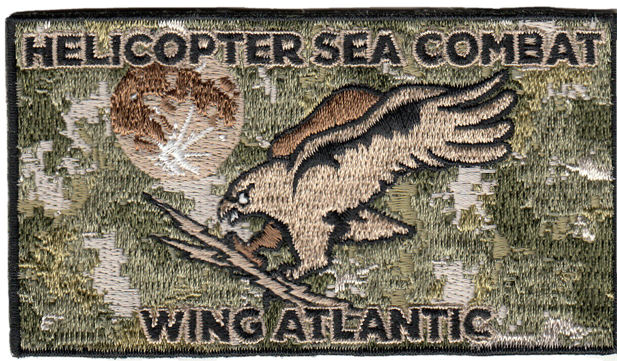HELICOPTER SEA COMBAT WING ATLANTIC NWU COMMAND SHOULDER PATCH 