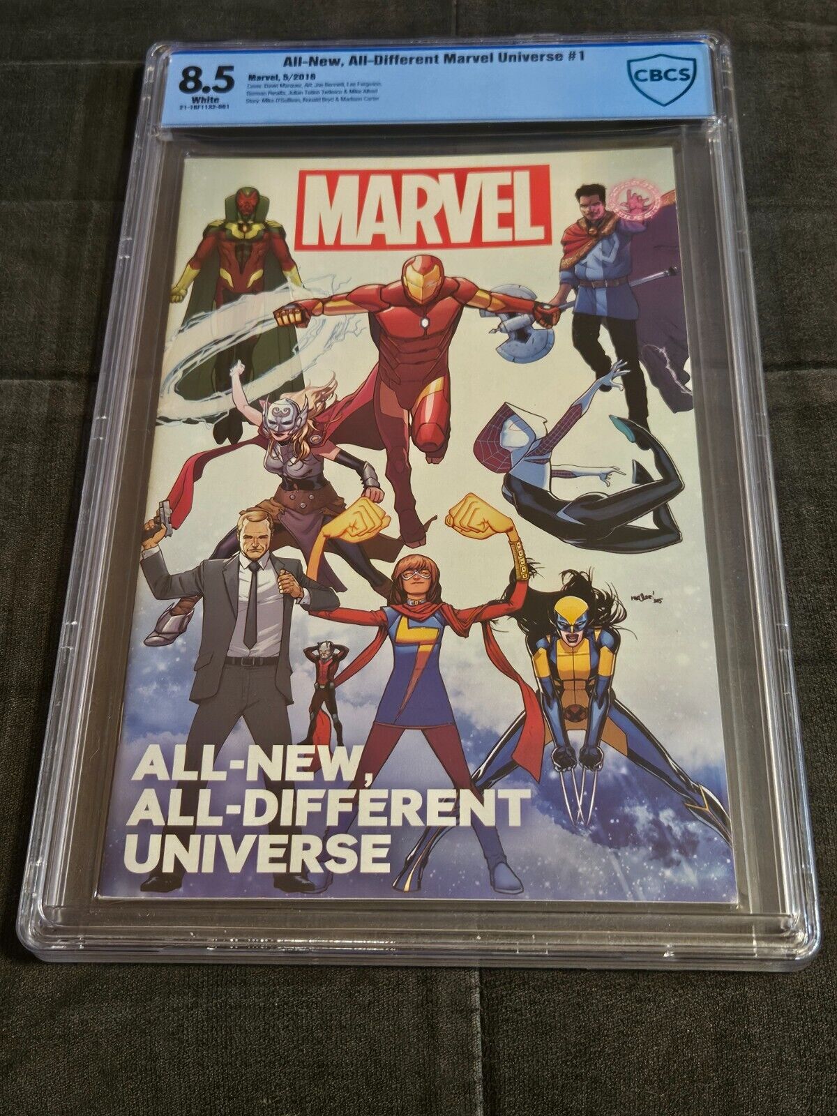 All-New, All-Different Marvel Universe #1 Cbcs 8.5