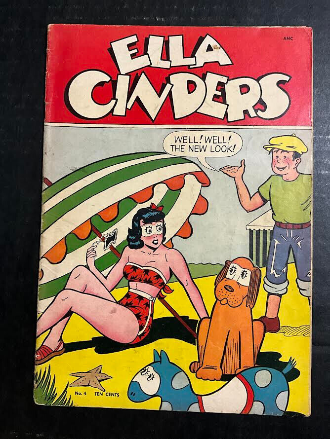 OCTOBER 1948 ELLA CINDERS VOL. 1 NO. 4 COMIC BOOK BY ST. JOHN PUBLISHING CO.