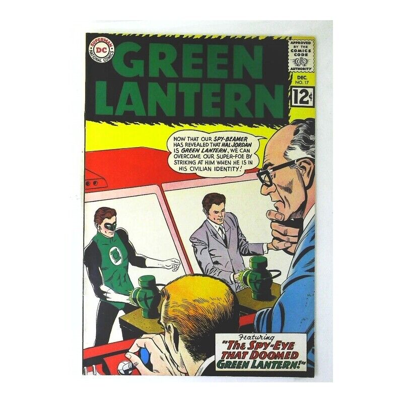 Green Lantern (1960 series) #17 in Very Fine minus condition. DC comics [m.