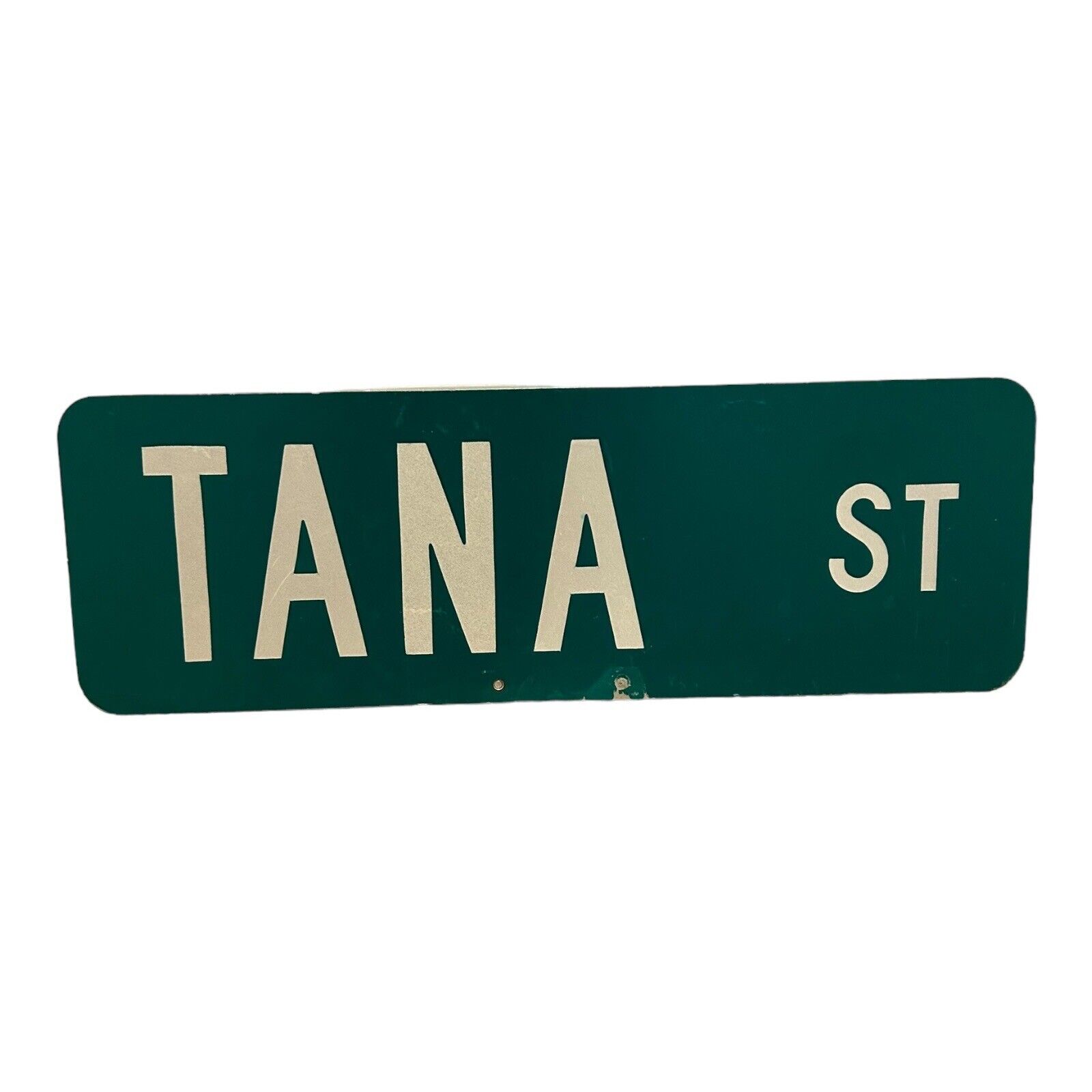 TANA Street Metal Sign, Official, Metal Street Sign, Double Sided, 18x6
