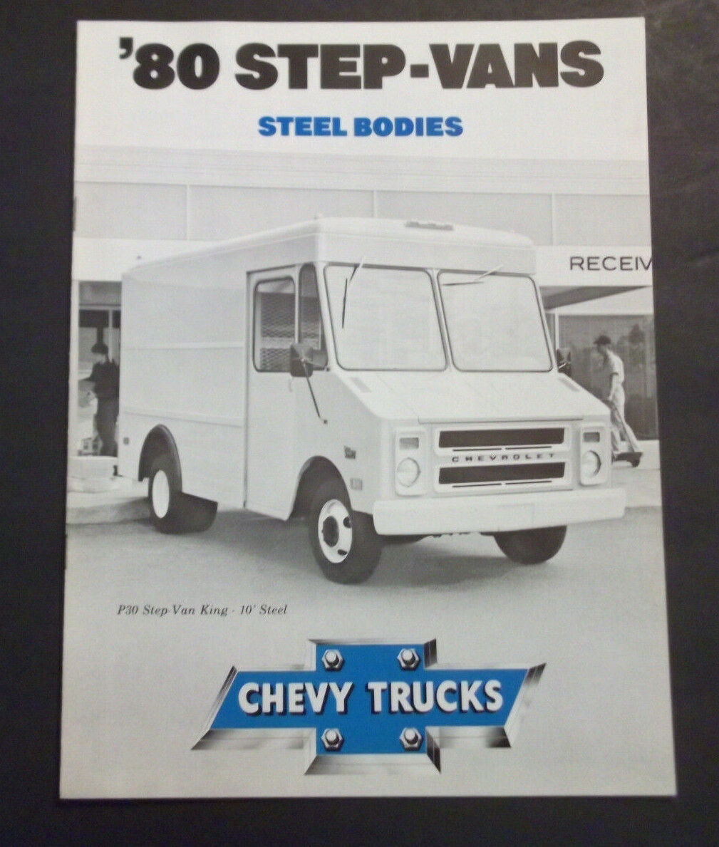 1980 Chevrolet Step-Van Steel Bodies Sales Brochure - Original