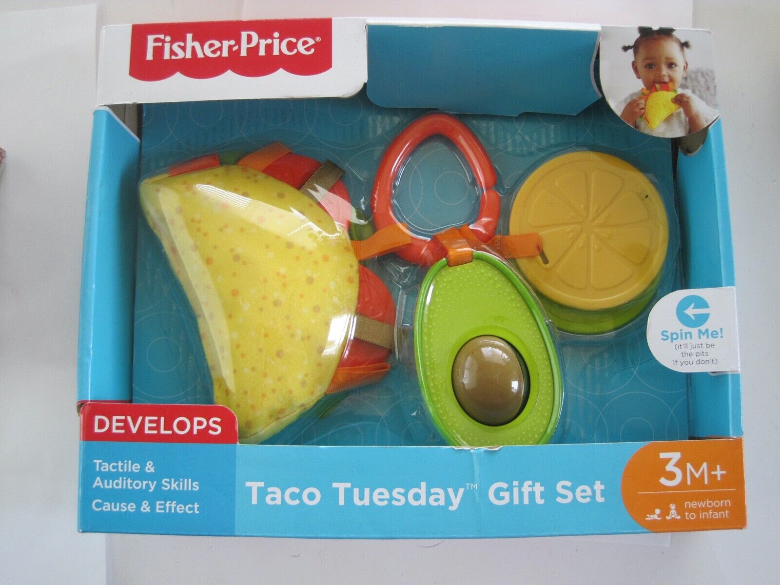Fisher Price Taco Tuesday Gift Set 3 Month Plus NIP