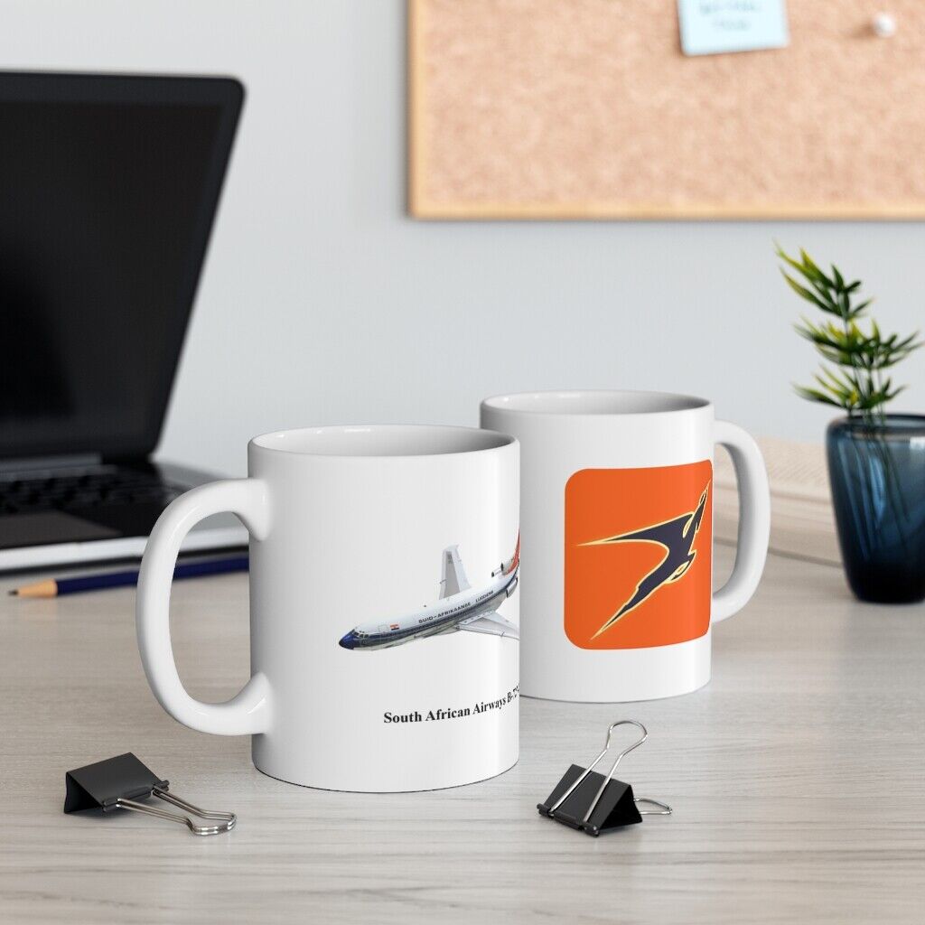 South African Airways B-727-200 Coffee Mug