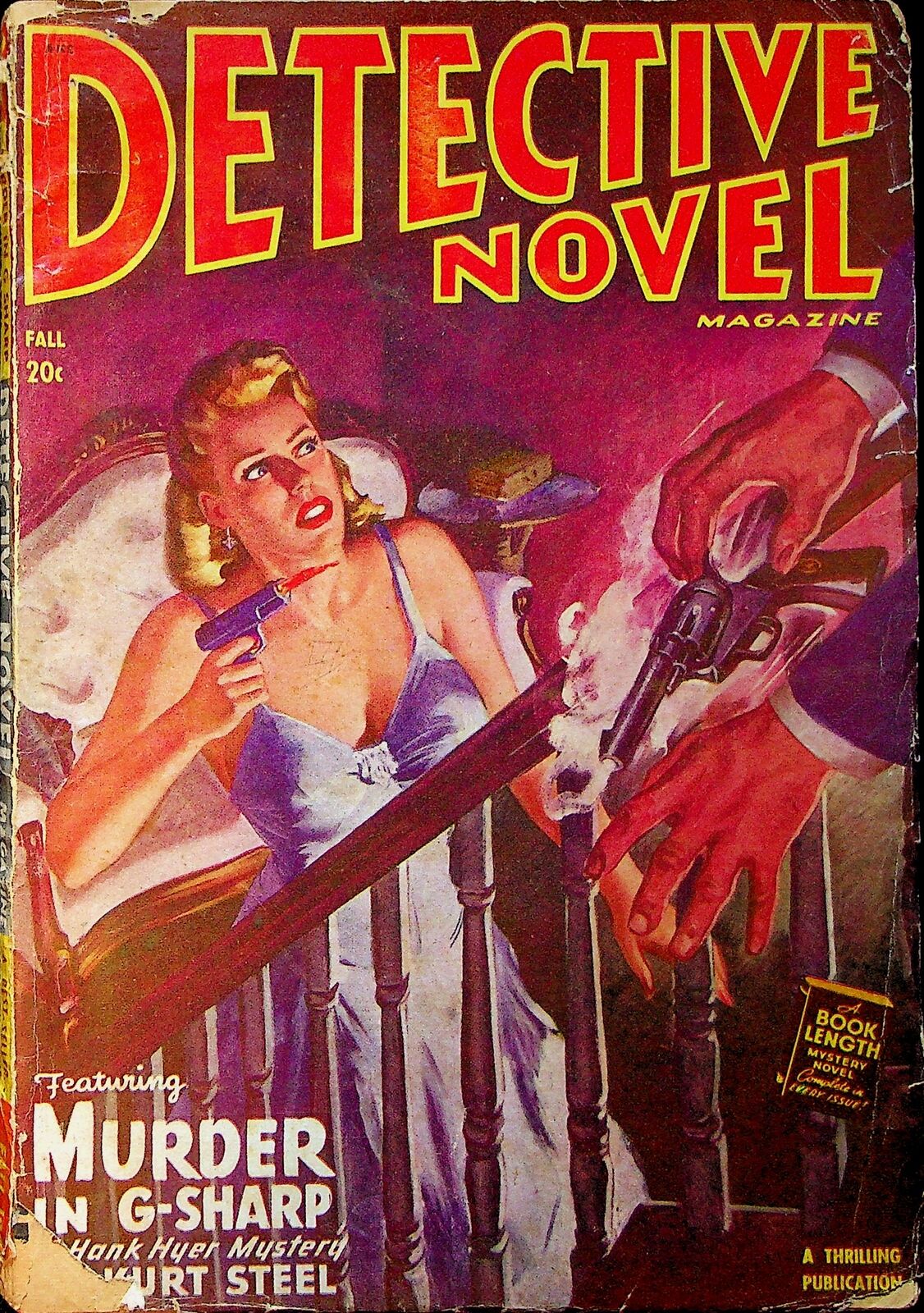 Detective Novels Magazine Pulp Sep 1948 Vol. 21 #3 VG