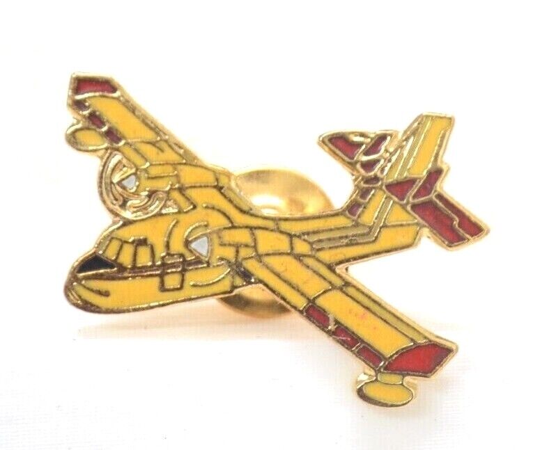 Water Bomber Pin CL-415 Canadair Bombardier Superscoopers Aerial Firefighter 