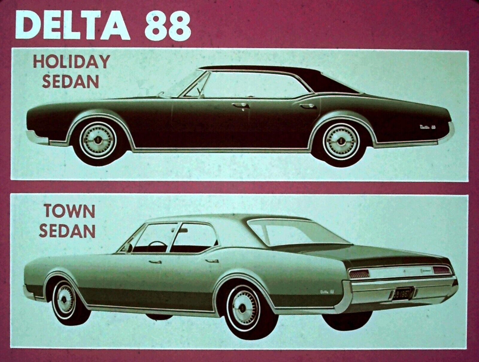 1967 Oldsmobile Delta 88 Factory to Dealer Film on CD MP4 Or DVD Format