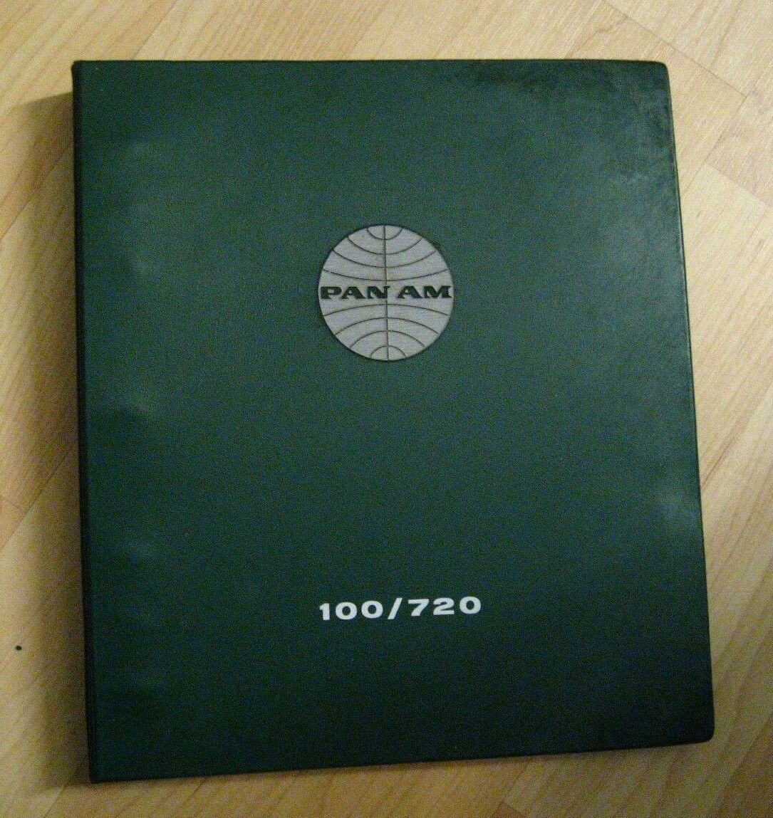 Pan Am American Airways Aircraft Operating Manual - Vintage 60's Boeing 707 Book
