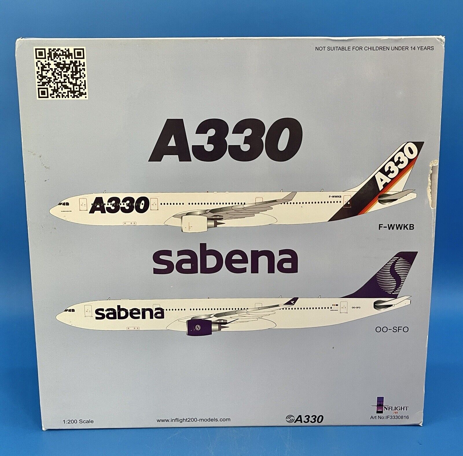 Inflight 200 Sabena Airbus A330  1:200  OO-SFO