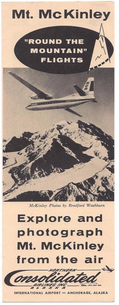 Northern Consolidated Airlines Mt. McKinley Tourist Flights - Explore the Air DD