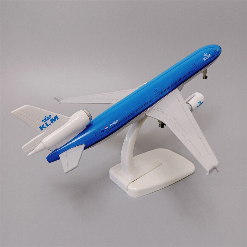 20cm Metal Netherlands KLM Airlines MD MD-11 Airways Airplane Model Plane  Alloy