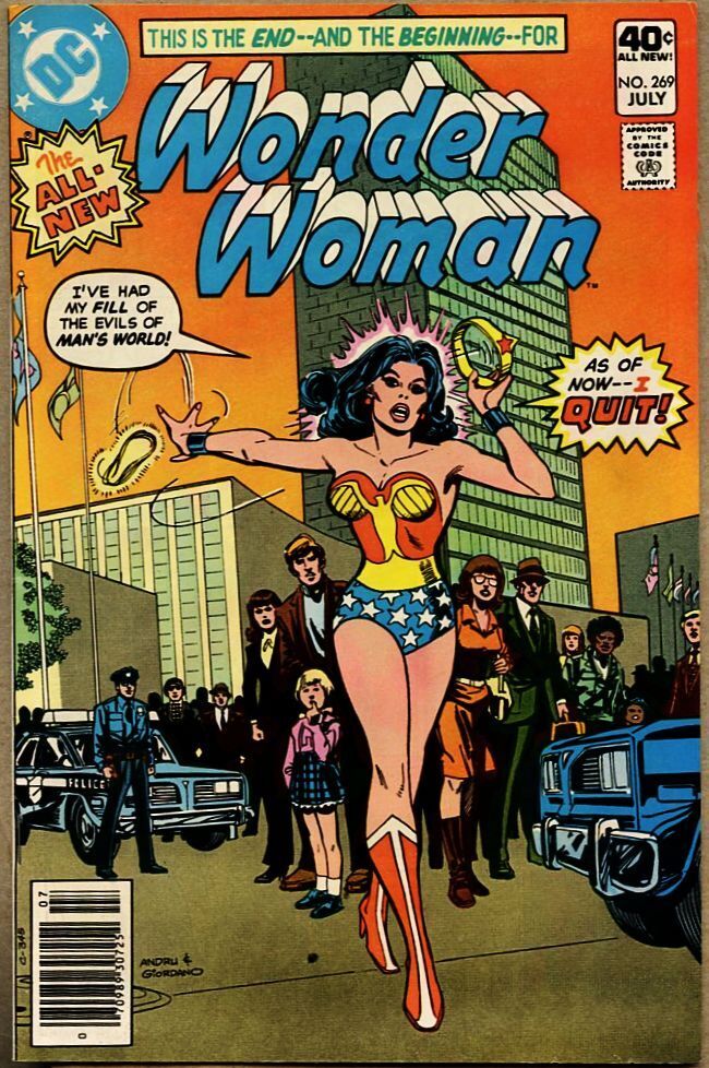 Wonder Woman #269-1980 fn+ 6.5 Ross Andru Wally Wood Gerry Conway  Make BO