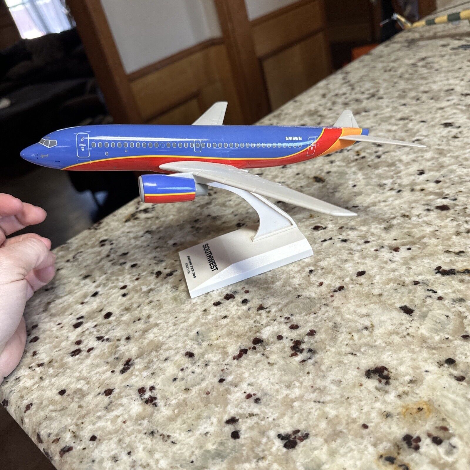 Skymarks  Southwest B737-700 Tennessee One Desk Top 1/130 Model No Tail* READ