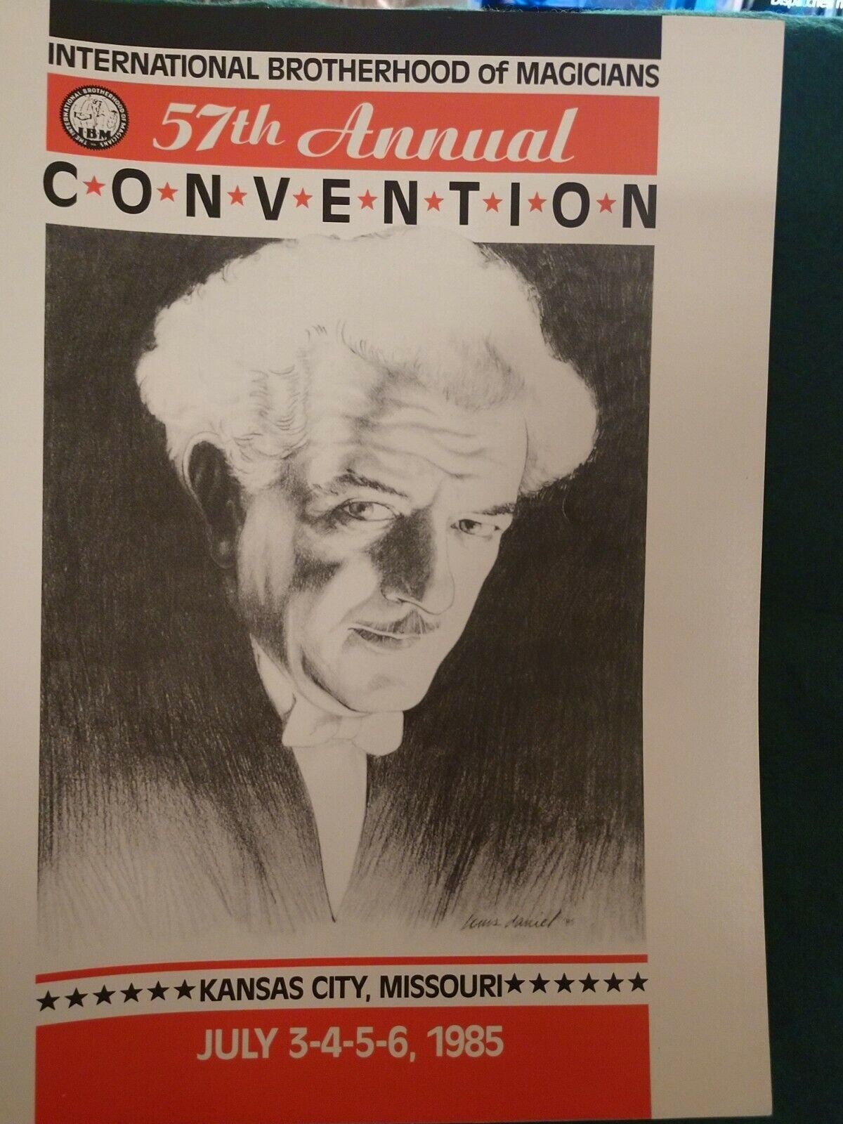 Blackstone IBM 57th Annual Convention Kansas City Missouri 1985 Souvenir Program