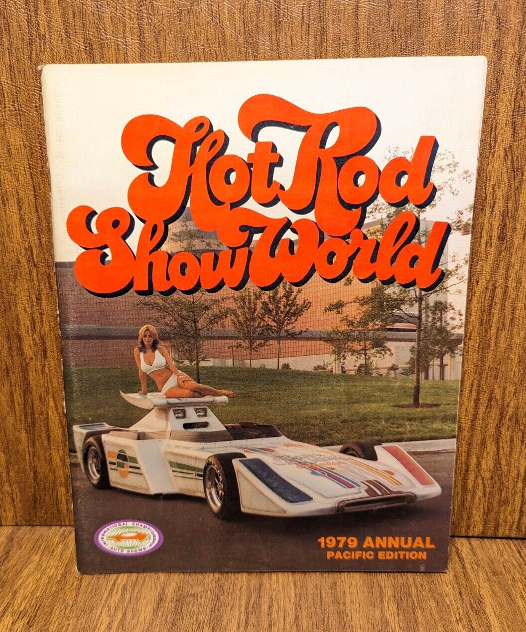HOT ROD SHOW WORLD 1979 Annual ISCA Edition - Farrah Fawcett