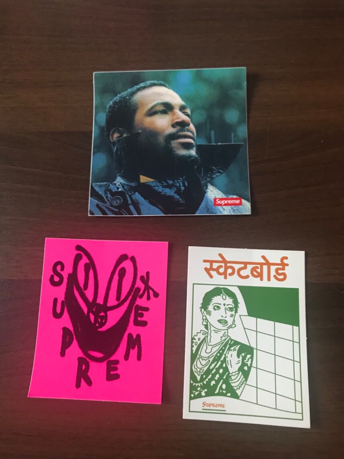 Supreme Marvin Gaye Sticker Pack