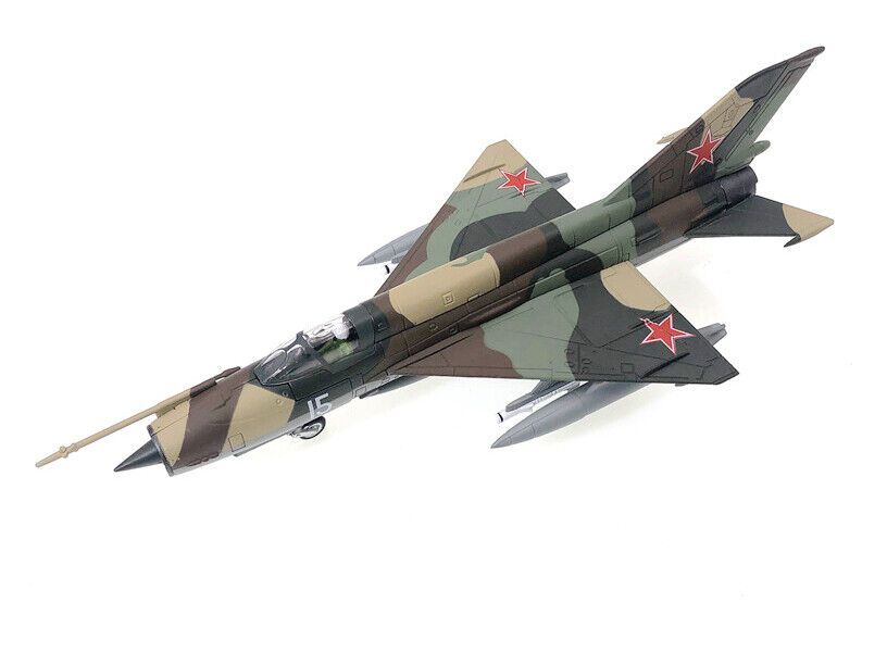 AMER Soviet Air Force MIG 21 MiG-21 fighter 1/72 diecast plane model aircraft