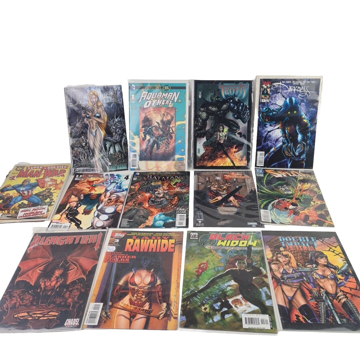 🚨Lot 17 Comics 2000 Purgatori: Empire #1 Chaos Dc Spectre Marvel X Men Aquaman