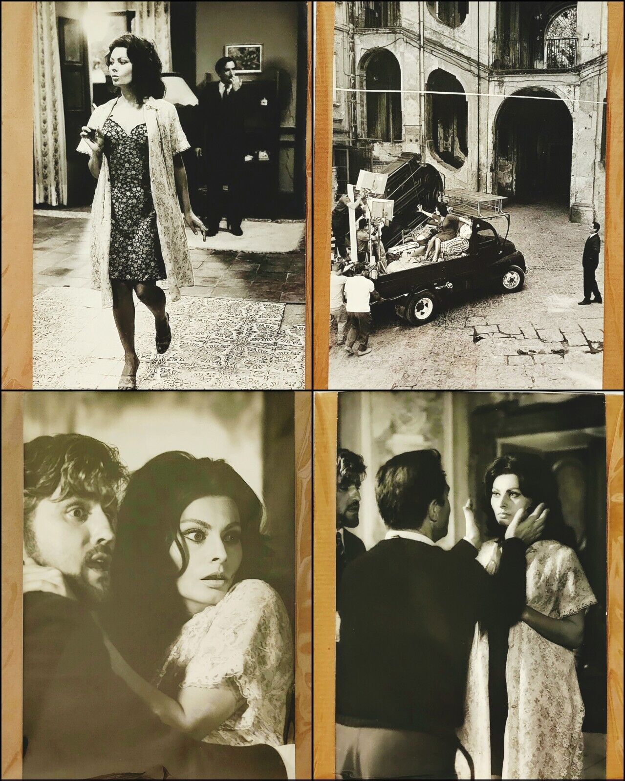 Glamorous Italian Beauty SOPHIA LOREN 1960s VINTAGE Original Photos 14x9.5 Lot-8