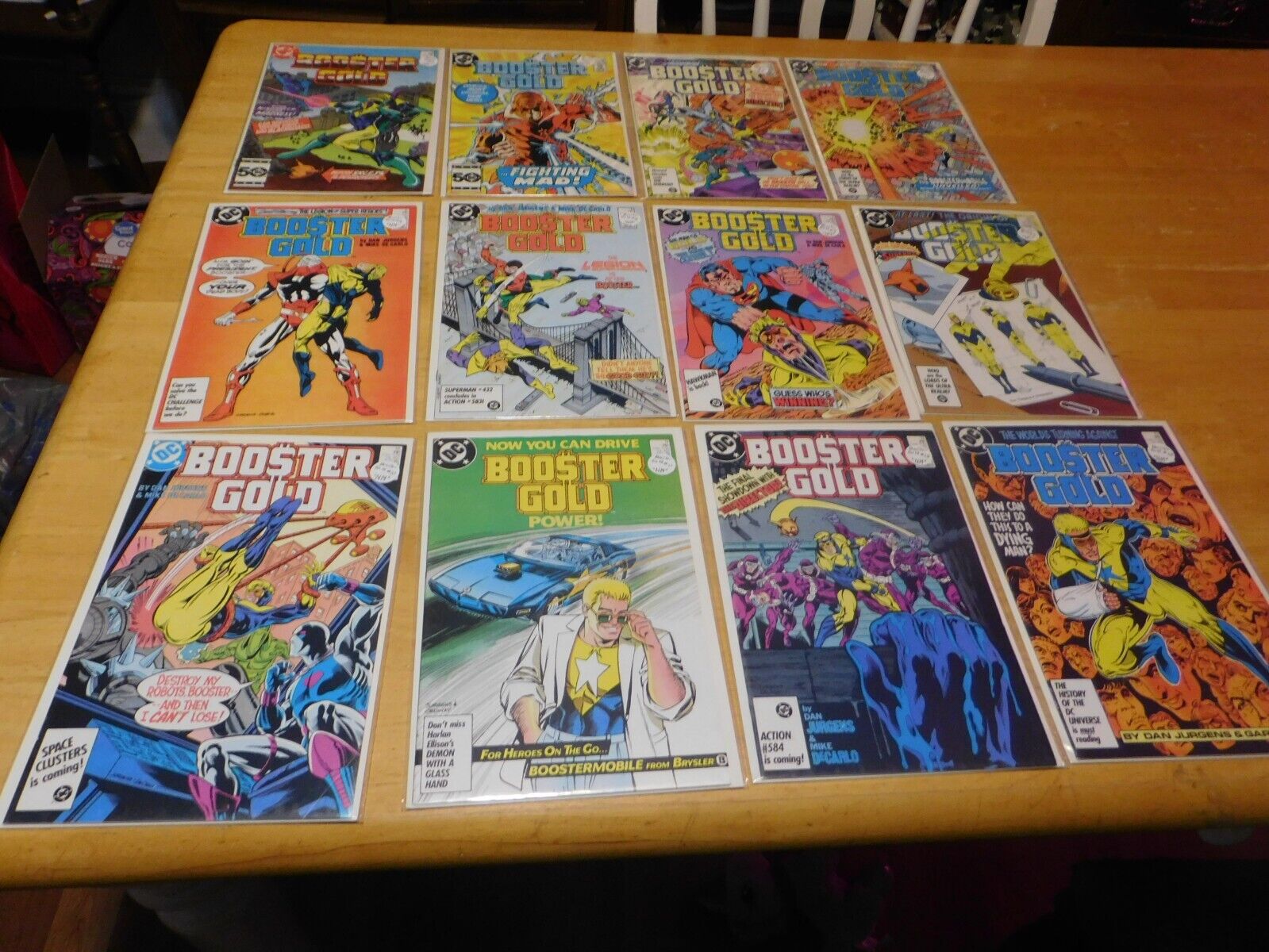 Booster Gold #2-25 Lot  1986 missing #1