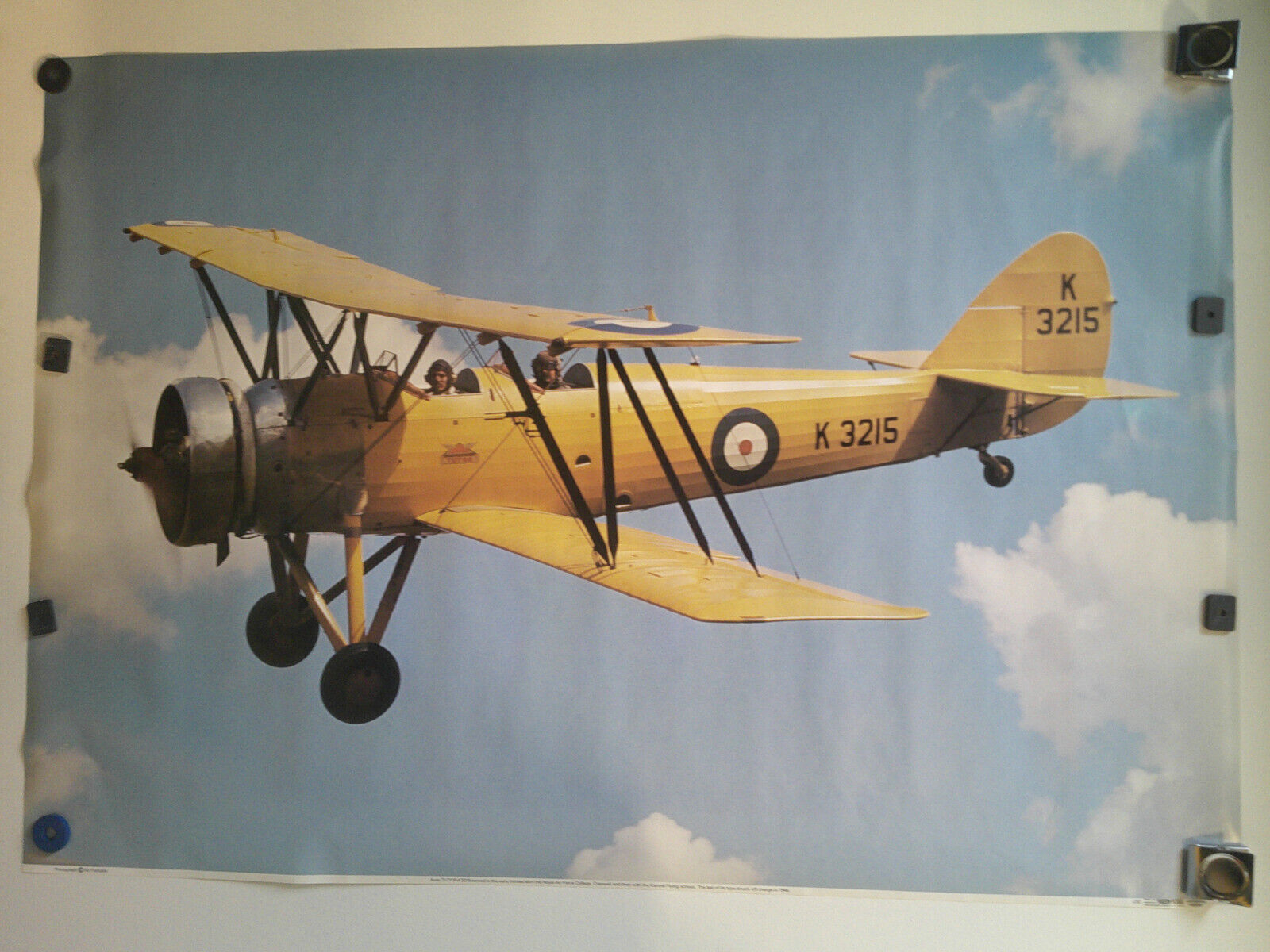 PLAISTOW PICTORIAL #C92 AVRO TUTOR SHUTTLEWORTH COLLECTION POSTER 25\