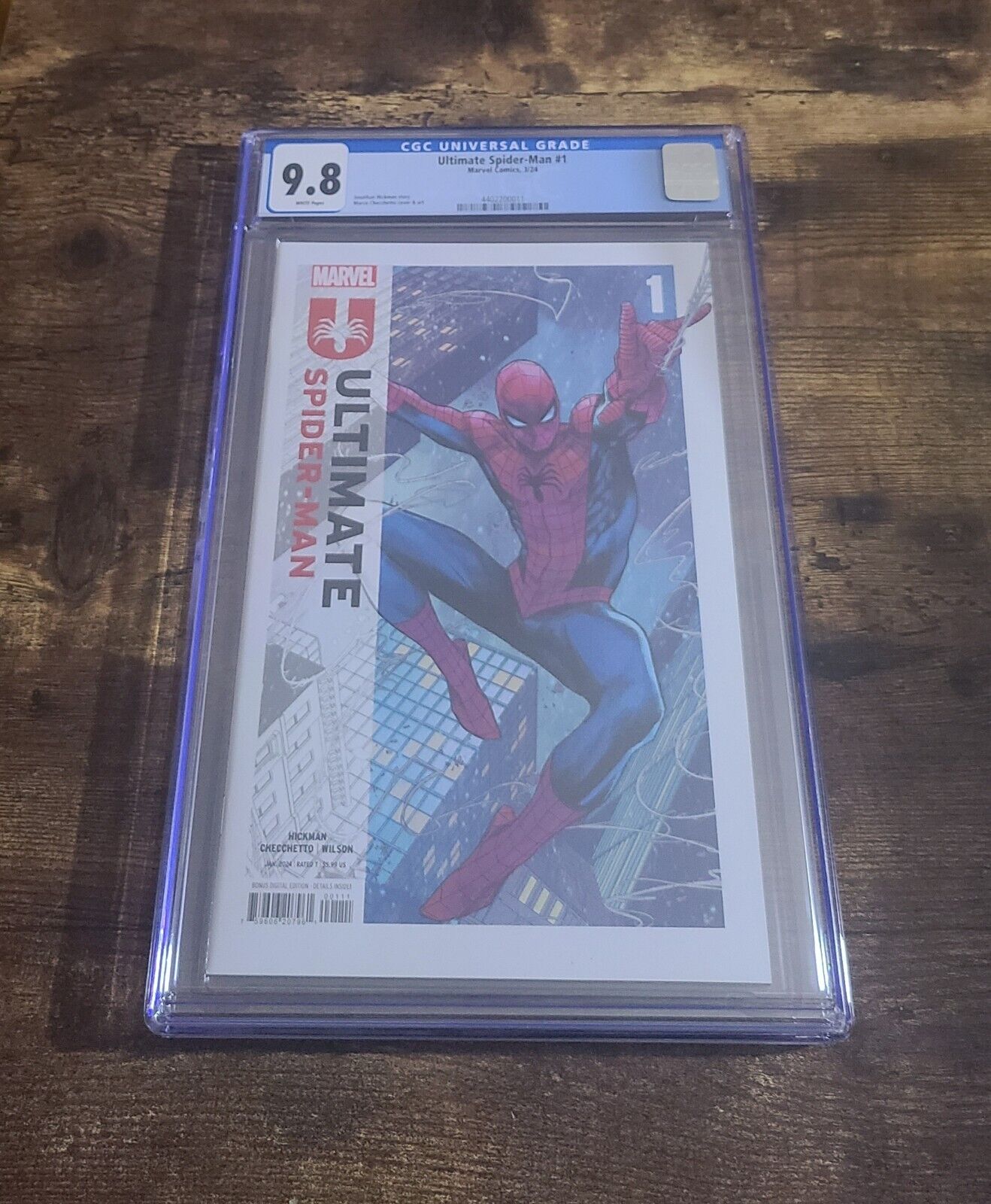Ultimate Spider-Man #1 CGC 9.8 Cover A 1st Printing Marvel Comics 2024