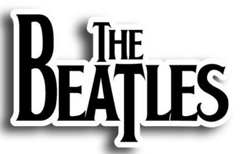 The Beatles Logo Sticker / Vinyl Decal  | 10 Sizes